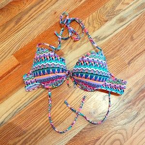 Victoria's Secret Colorful Bikini Top